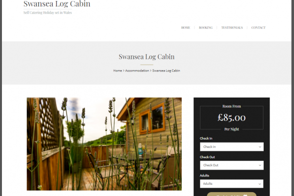 Swansea Log Cabin