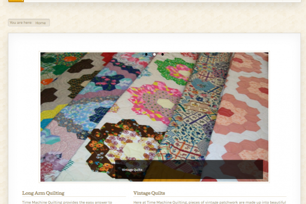 Time Machine Quilting